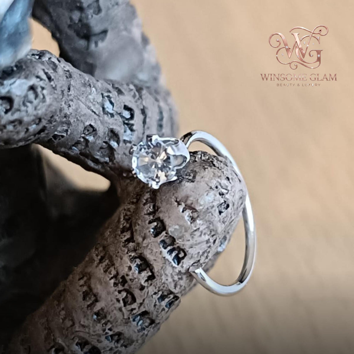 Tiny Hoop Earring with Cubic Zirconia • Gold & Silver • Huggie Open Stud • Minimalist Dainty Everyday Jewelry | C hoop earrin