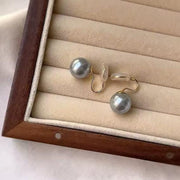 Minimalist Gold Pearl Jewelry, Freshwater Pearl Clip on Earrings, Non Pierced Bridal Earrings, Aesthetic Pearl Drops, Classic
