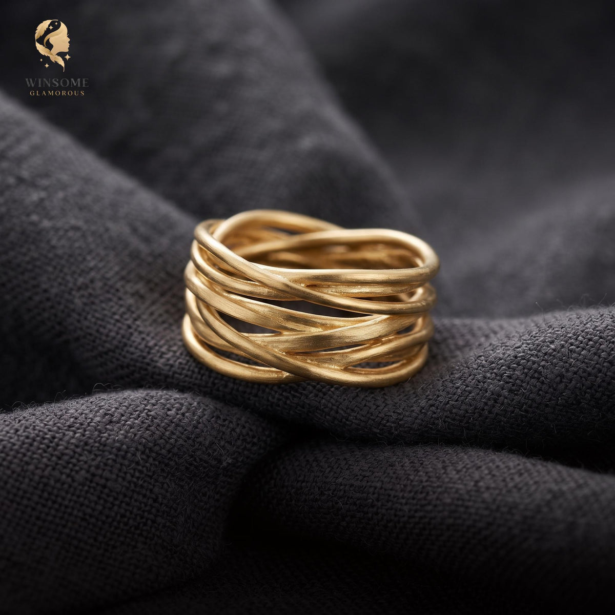 Sterling Silver Multi-Layer Adjustable Statement Ring | S925 Boho Minimalist Open Band Ring Unisex Gift For Him Her