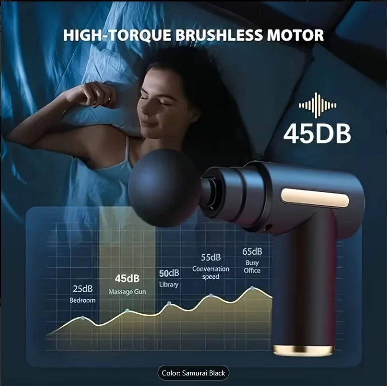 Portable Deep Tissue Massage Gun — thumbnail 3