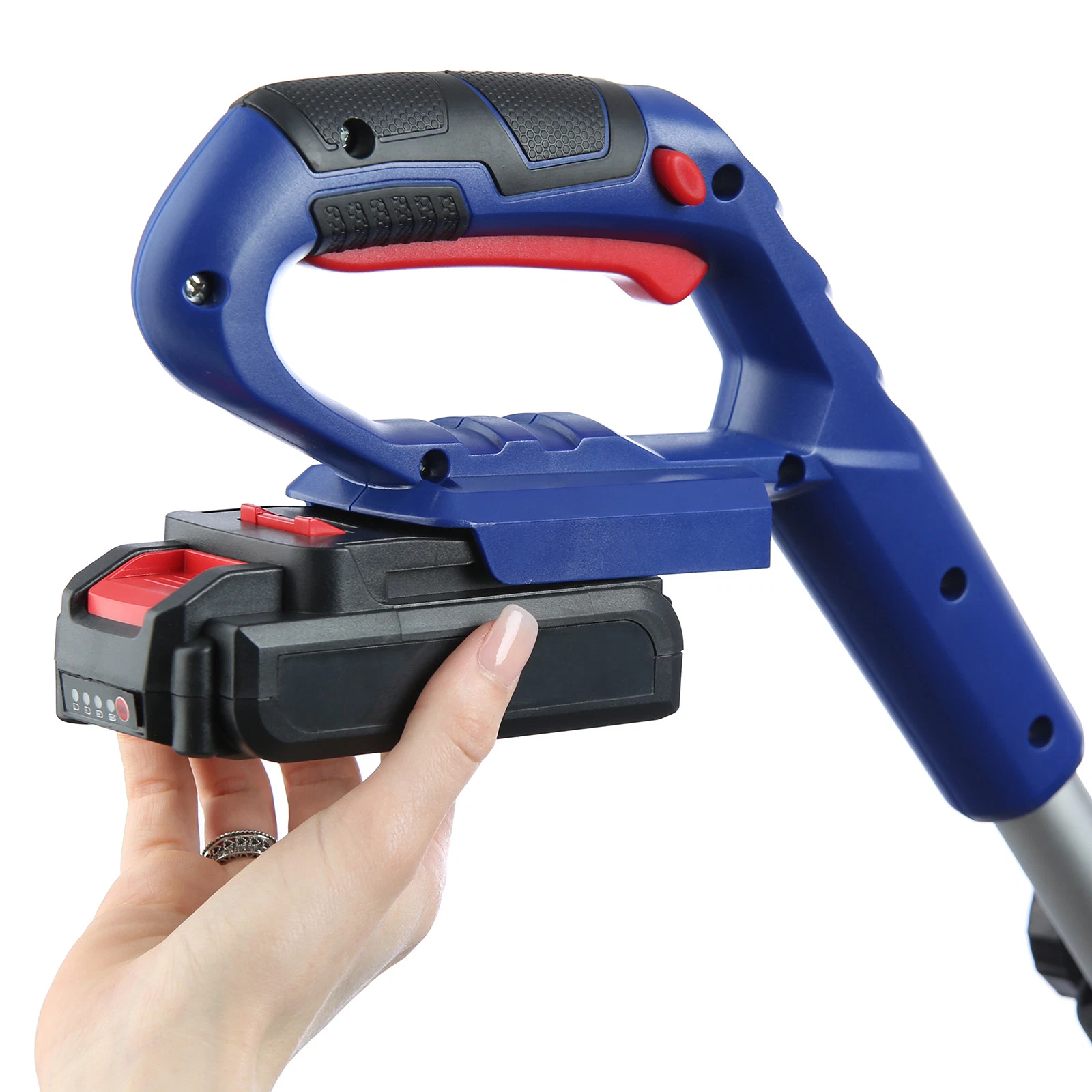 Qualtex 24V Cordless Garden Grass Trimmer Telescopic Lawn Edge Cutter Strimmer (GDN111) — thumbnail 3