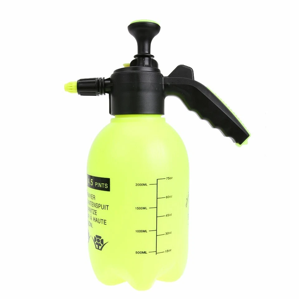 2L Garden Hand Pump Sprayer – Portable Pressure Spray Bottle Water Weed Chemical — thumbnail 4