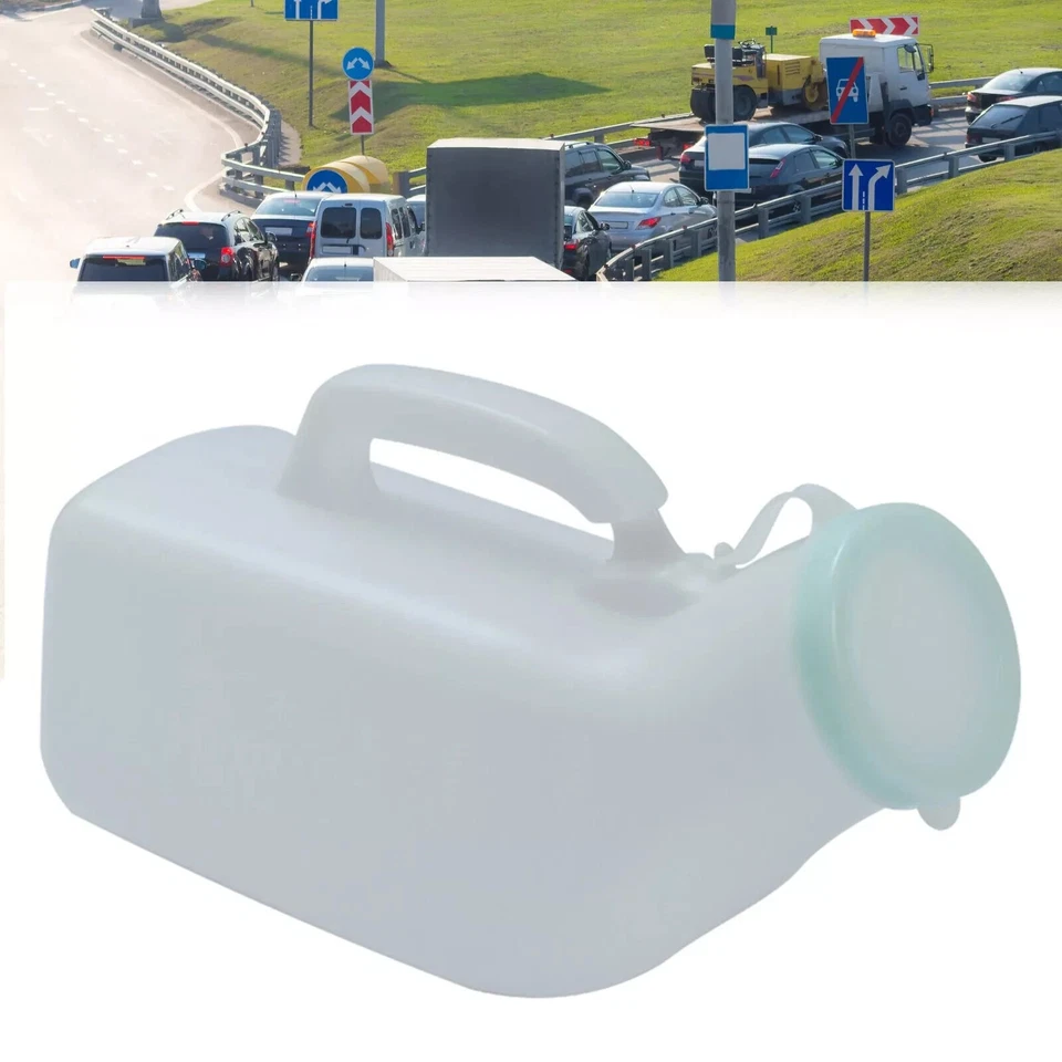 2x Male Urinal Bottle 1200ml — thumbnail 4