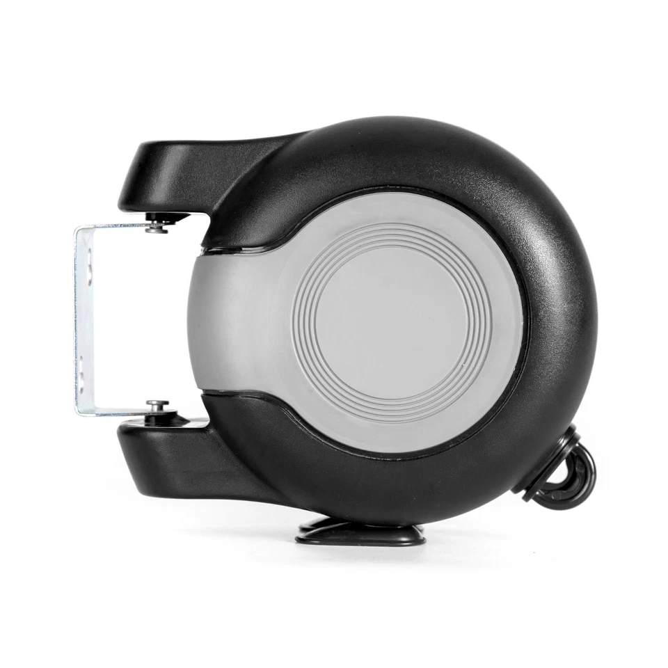 30m Washing Line Double Clothes Reel Retractable Wall Mounted Indoor & Outdoor — thumbnail 8