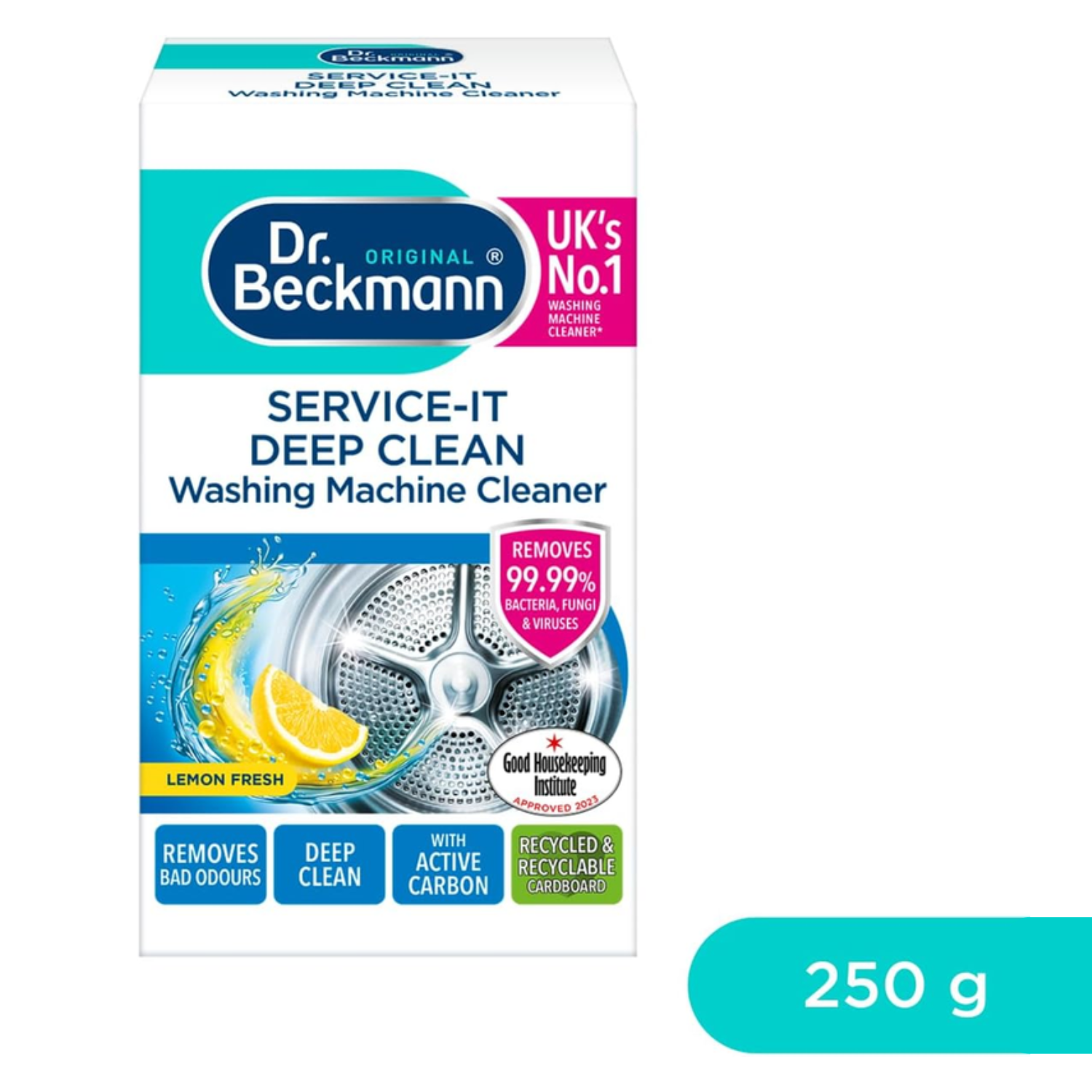 Dr. Beckmann Service-It Deep Clean Washing Machine Cleaner 250g – Pack of 3 — thumbnail 4