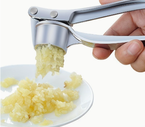 Stainless Steel Manual Garlic Press And Ginger Grinder — thumbnail 2