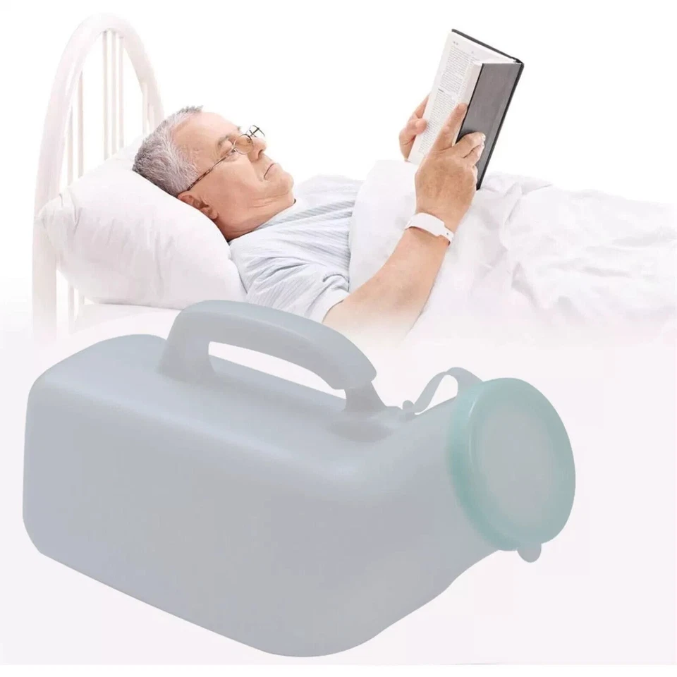 2x Male Urinal Bottle 1200ml — thumbnail 2