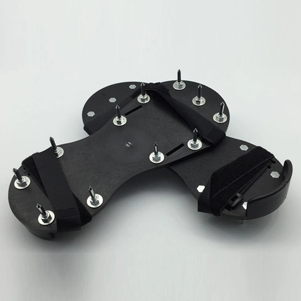 Lawn Aerating Spiked Shoes | Grass Aerator Sandals Adjustable Straps uk — thumbnail 8