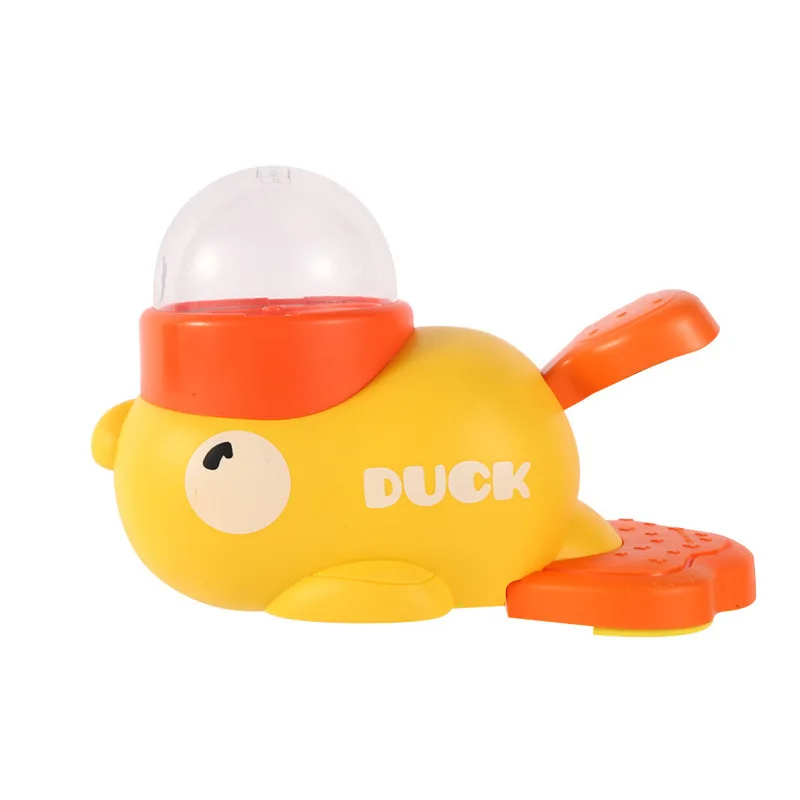 Interactive Dog Treat Dispenser Toy Yellow Duck Puppy Feeding Training Toy