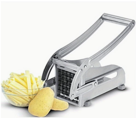 French Fry Cutter Potato Chipper with 2 Steel Blades — thumbnail 7