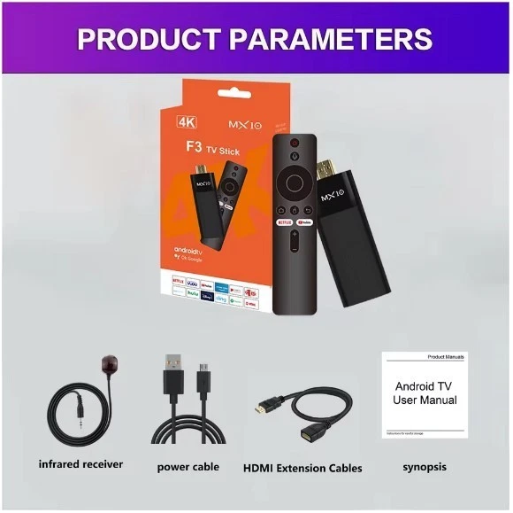 Fire TV Stick 4K Ultra HD Streaming Media Player with Bluetooth Voice Remote F3 — thumbnail 2