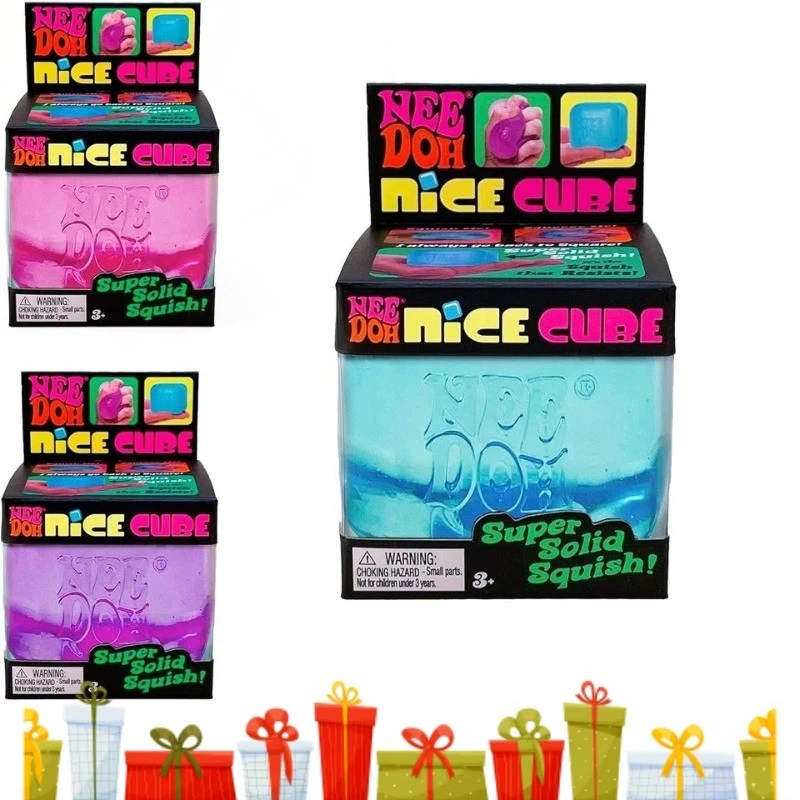 Schylling Nice Cube Nee Doh Stress Ball Sensory Toy Needoh Fidget Anxity — thumbnail 4