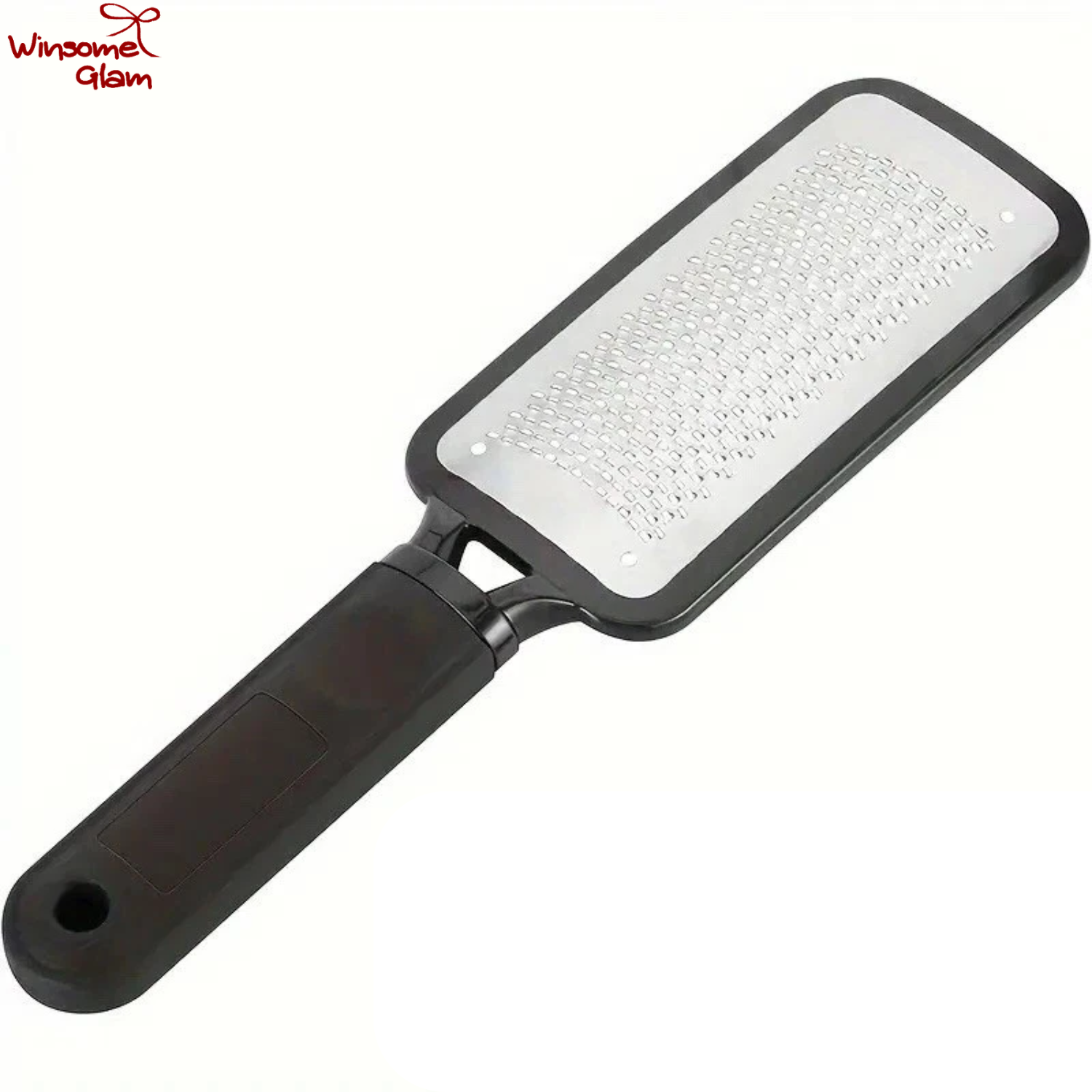 Heavy Duty Foot File Callus Remover | Professional Hard Skin & Dead Skin Exfoliating Rasp | Pedicure Foot Care Tool – Black | WinsomeGlam — thumbnail 5