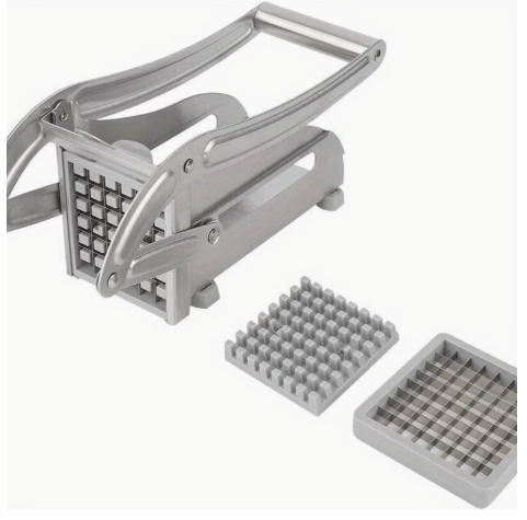 French Fry Cutter Potato Chipper with 2 Steel Blades — thumbnail 5